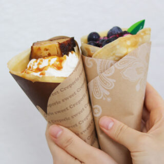 クレープ包装紙の選び方！種類や選ぶ際の注意点を解説｜食品パッケージ